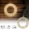 Lichterkranz für Weihnachten 38 cm warmweiß 480 LEDs IP44 Innen/Außen-ECD Germany Outlet