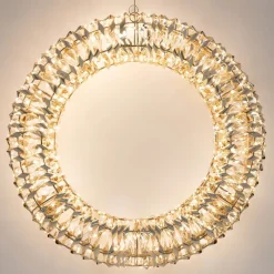 Lichterkranz für Weihnachten 38 cm warmweiß 480 LEDs IP44 Innen/Außen-ECD Germany Outlet