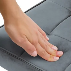 Lounge Chair aus Kunstleder Anthrazit Polstersessel mit Lendenkissen Relaxsessel ML-Design-ECD Germany Sale