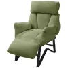 Loungesessel mit Armlehnen Grün Relaxsessel mit Leinenbezug ML-Design-ECD Germany Online