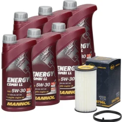Ölwechselset Ford Volvo mit Energy Combi 5W-30 6 l-ECD Germany Online