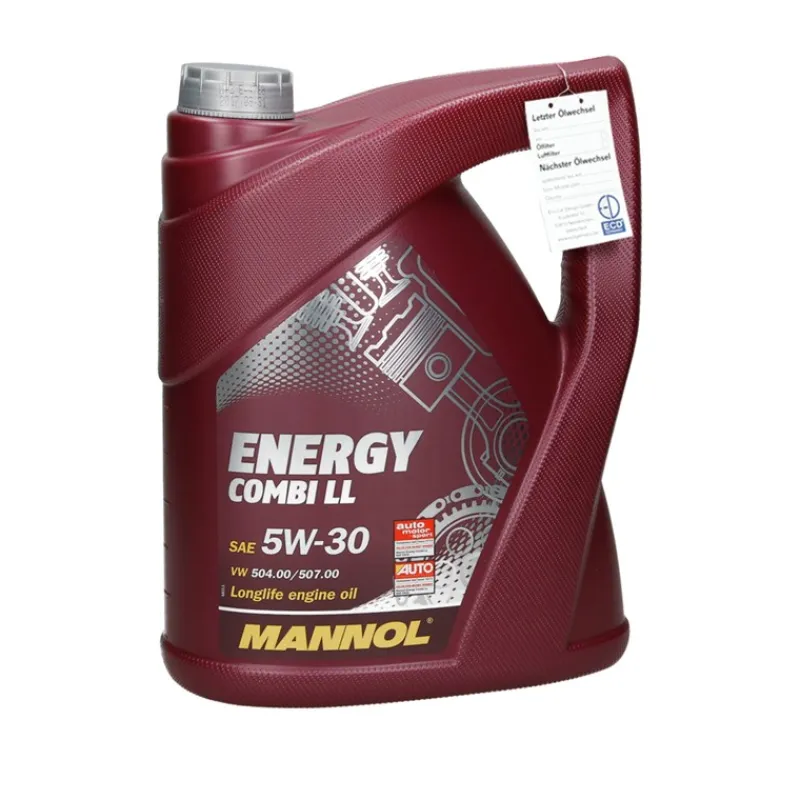 Ölwechselset mit Mannol Energy Combi 5L, VAG-ECD Germany Best