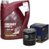 Ölwechselset mit Mannol Energy Combi LL 5W-30 5L , Citroen Xsara, Fiat Ducato-ECD Germany Discount