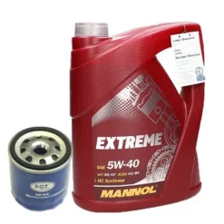Ölwechselset mit Mannol Extreme 5W-40 5L, VAG-ECD Germany