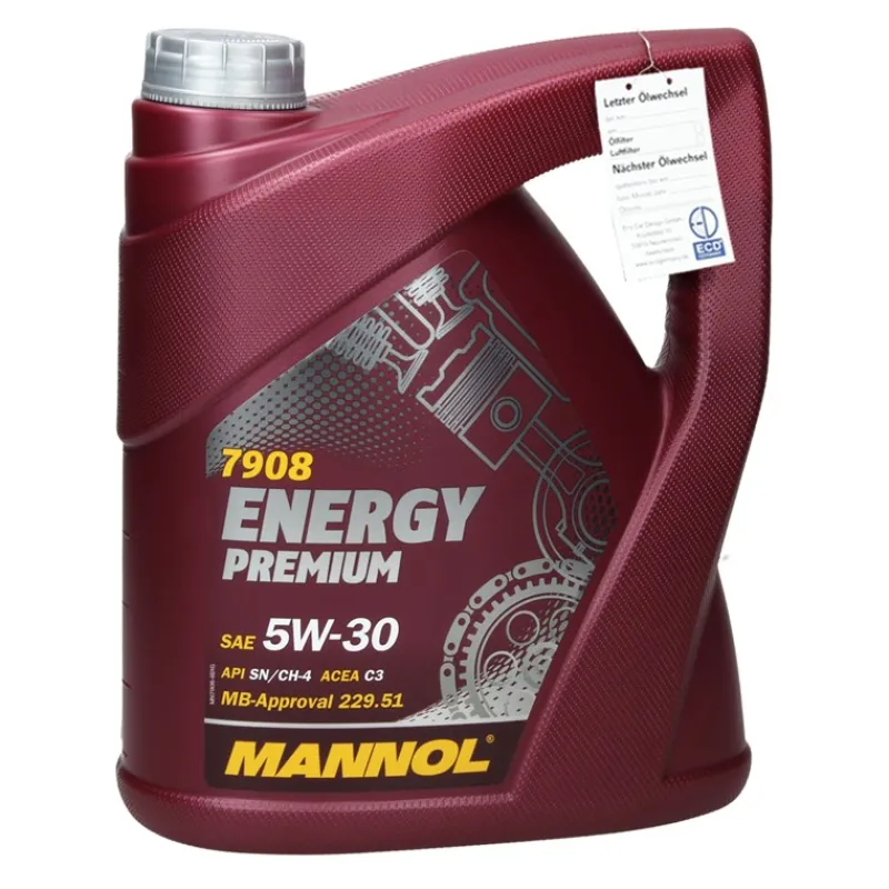 Mannol Energy Premium 5W-30 4L-ECD Germany Hot
