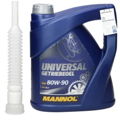 Mannol Universal Getriebeöl 80W-90 4L mit Auslaufschlauch-ECD Germany Online