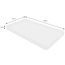 Matratze 90x200x16 cm aus Kaltschaum ML-Design-ECD Germany Sale
