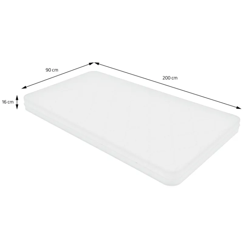 Matratze 90x200x16 cm aus Kaltschaum ML-Design-ECD Germany Sale