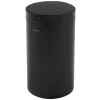 Mülleimer mit Sensor 30L rund aus Stahl Schwarz matt Automatisches Öffnen & Schließen ML-Design-ECD Germany Hot