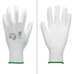 Montagehandschuhe Weiß Größe 11 / XXL-ECD Germany