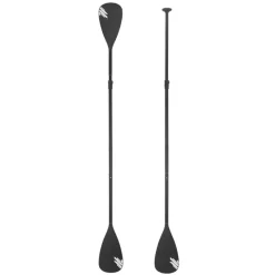Paddel 2 in 1 für Stand Up Paddle SUP Board imn Schwarz aus Aluminium-ECD Germany Online