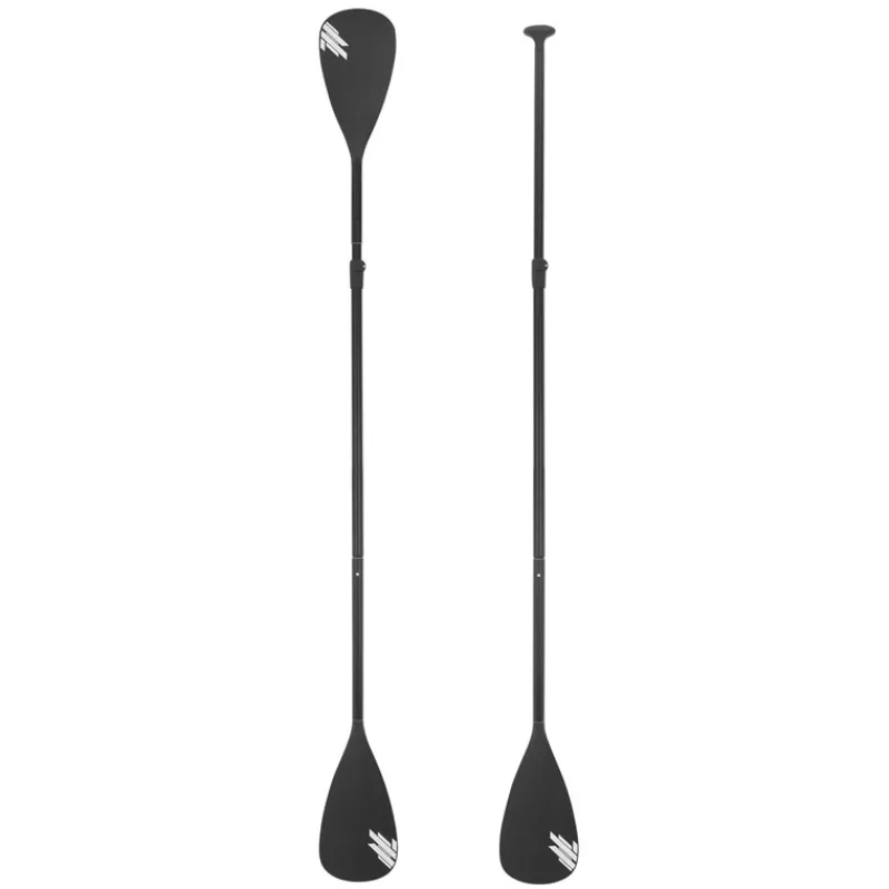 Paddel 2 in 1 für Stand Up Paddle SUP Board imn Schwarz aus Aluminium-ECD Germany Online