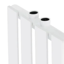 Paneelheizkörper Einlagig 600x300 mm Weiß mit Wand Anschlussgarnitur ML-Design-ECD Germany Sale