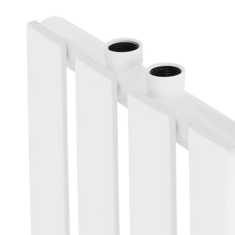 Paneelheizkörper Einlagig 600x300 mm Weiß mit Wand Anschlussgarnitur ML-Design-ECD Germany Sale