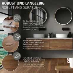 PVC Vinylboden Bodenbelag Set 7 Dielen 4,2mm für 1,54m² mit Klick-System Eiche Outtrigger ML-Design-ECD Germany