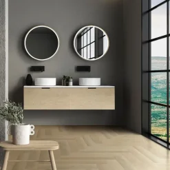 PVC Vinylboden Bodenbelag Set à 20 Dielen 4,2mm für 1,56m² mit Klick-System Fischgräte Eiche natur ML-Design-ECD Germany