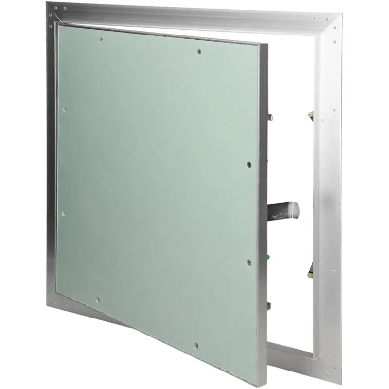 Revisionsklappe GK-Einlage 300x300 mm mit Rahmen aus Aluminium-ECD Germany New