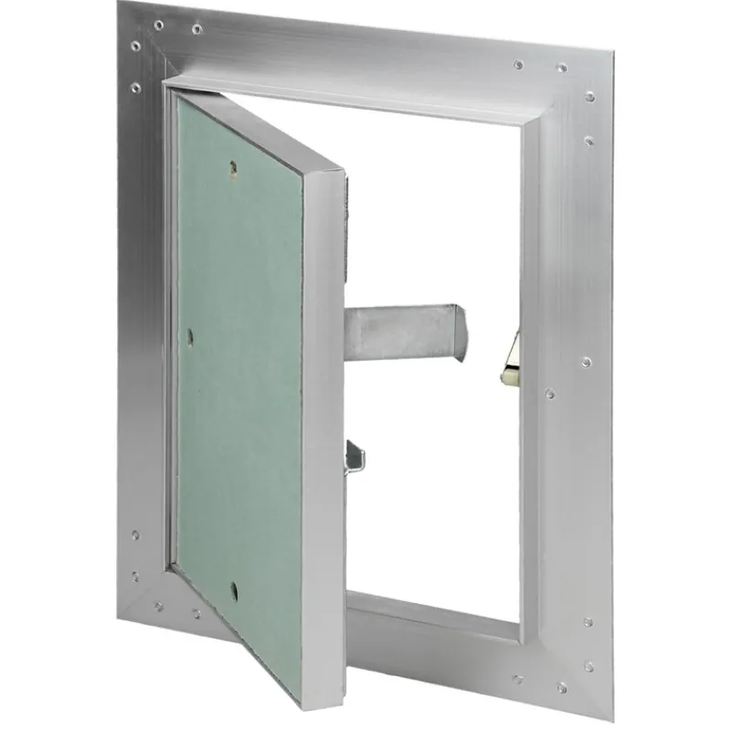 Revisionsklappe GK-Einlage 150x200 mm mit Rahmen aus Aluminium-ECD Germany Discount