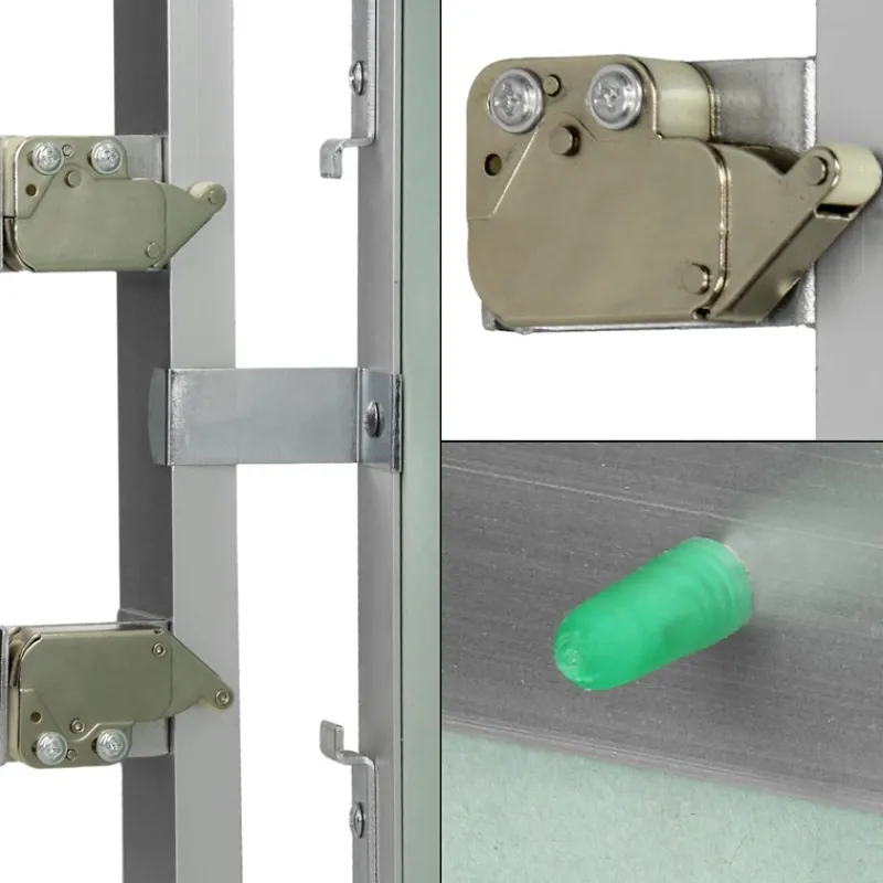 Revisionsklappe GK-Einlage 150x200 mm mit Rahmen aus Aluminium-ECD Germany Discount