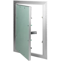 Revisionsklappe GK-Einlage, 250x400 mm, mit Rahmen aus Aluminium-ECD Germany Hot