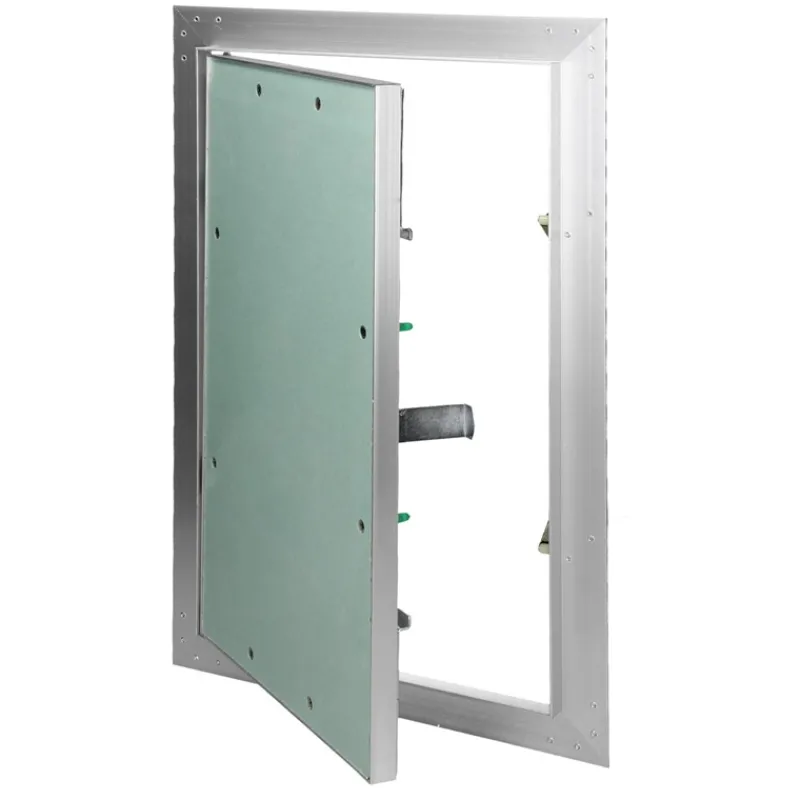 Revisionsklappe GK-Einlage, 250x400 mm, mit Rahmen aus Aluminium-ECD Germany Hot