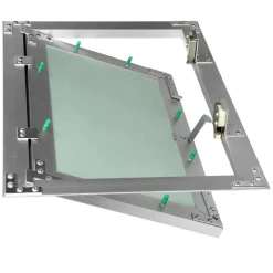 Revisionsklappe GK-Einlage, 250x400 mm, mit Rahmen aus Aluminium-ECD Germany Hot