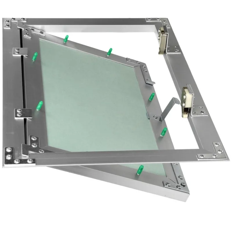 Revisionsklappe GK-Einlage, 250x400 mm, mit Rahmen aus Aluminium-ECD Germany Hot