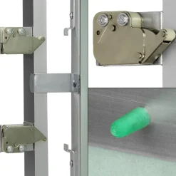 Revisionsklappe GK-Einlage 400x600 mm mit Rahmen aus Aluminium-ECD Germany New