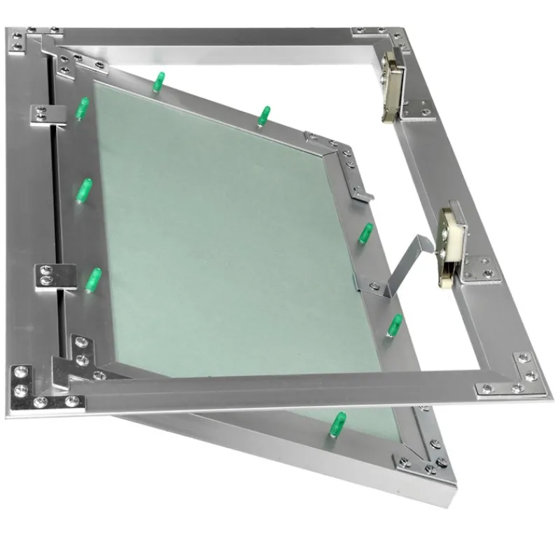 Revisionsklappe GK-Einlage 400x600 mm mit Rahmen aus Aluminium-ECD Germany New