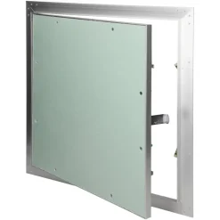 Revisionsklappe GK-Einlage, 400x400 mm, mit Rahmen aus Aluminium-ECD Germany Best