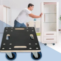 Rollbrett Möbelroller 35 x 50 cm aus Multiplex Tragkraft 800 kg-ECD Germany Hot