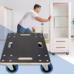 Rollbrett Möbelroller 40 x 60 cm aus Multiplex Traglast 800 kg-ECD Germany Hot