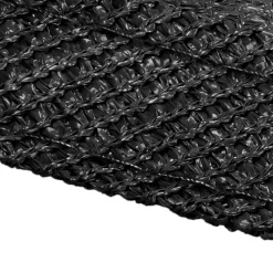 Sonnensegel dreieck 3,6x3,6x3,6 m Anthrazit 100% HDPE mit UV Schutz inkl. Befestigungsseile-ECD Germany Best