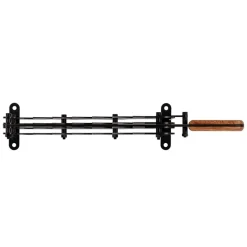 Spanmesser Handholzspalter mit Holzgriff schwarz inkl. Montagematerial manueller Holzspalter-ECD Germany Outlet