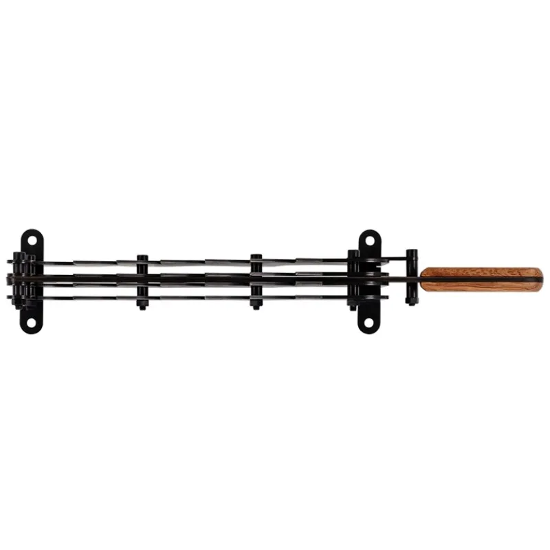 Spanmesser Handholzspalter mit Holzgriff schwarz inkl. Montagematerial manueller Holzspalter-ECD Germany Outlet