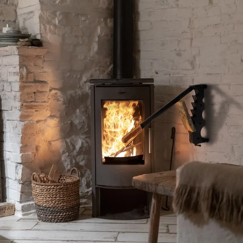 Spanmesser Handholzspalter mit Holzgriff schwarz inkl. Montagematerial manueller Holzspalter-ECD Germany Outlet