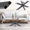 Tischbeine Tischgestell X-Design 98x58x43 cm Anthrazit aus Metall ML-Design-ECD Germany Discount