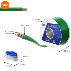 Universal 50m Begrenzungskabel für Mähroboter-ECD Germany Online