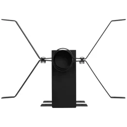 Wandhalterung Ständerhalterung für US Mailbox Schwarz aus Metall ML-Design-ECD Germany Clearance