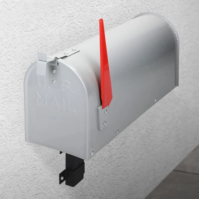 Wandhalterung Ständerhalterung für US Mailbox Schwarz aus Metall ML-Design-ECD Germany Clearance