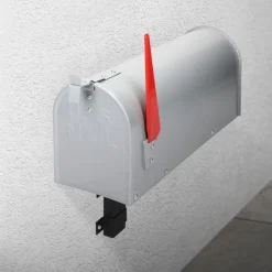 Wandhalterung Ständerhalterung für US Mailbox Schwarz aus Metall ML-Design-ECD Germany Clearance