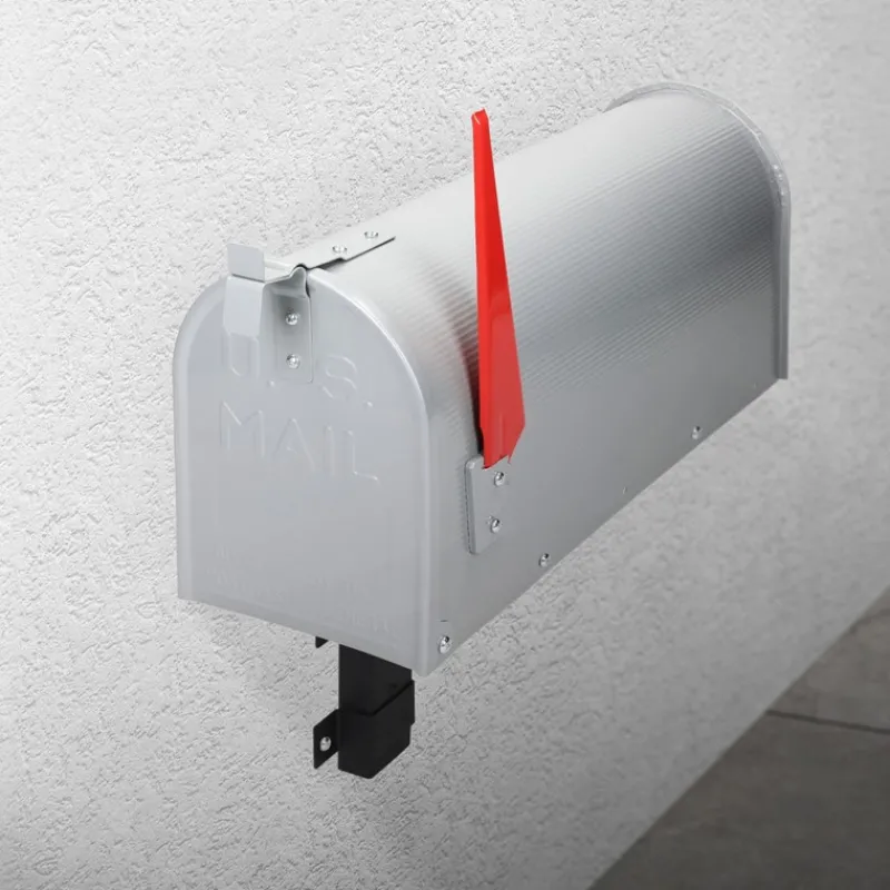 Wandhalterung Ständerhalterung für US Mailbox Schwarz aus Metall ML-Design-ECD Germany Clearance