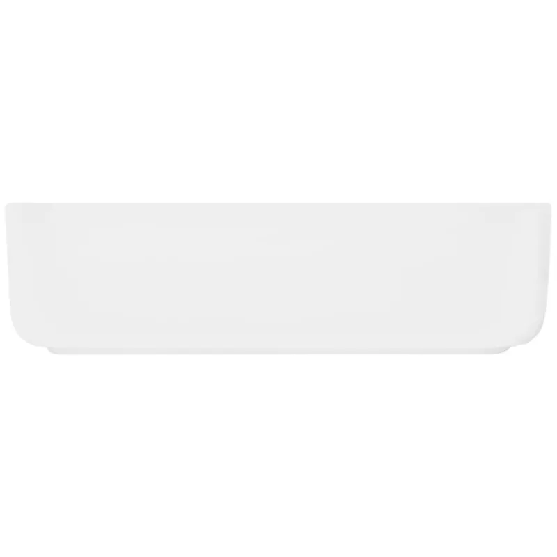 Waschbecken Eckig ohne Überlauf 50,5x39,5x13,5 mm Weiß aus Keramik-ECD Germany Outlet