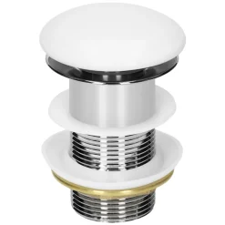 Waschbecken inkl. Ablaufgarnitur ohne Überlauf 50,5x39,5x13,5 cm Weiß aus Keramik-ECD Germany Sale