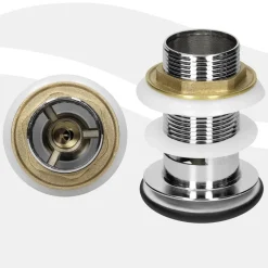 Waschbecken inkl. Ablaufgarnitur mit Überlauf 61x46,5x15,5 mm Schwarz matt aus Keramik ML-Design-ECD Germany Discount