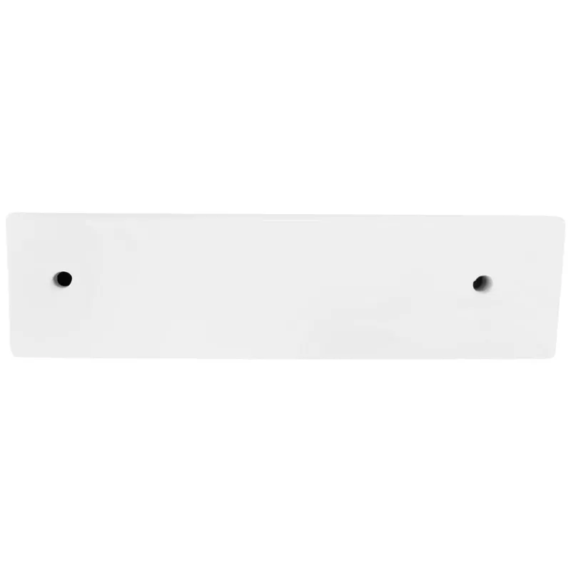 Waschbecken Linskbündig 51x25x13 cm Weiß aus Keramik ML-Design-ECD Germany Outlet