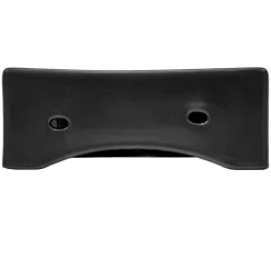 Waschbecken Oval mit Überlauf 33,5x25,5x13 mm Schwarz aus Keramik ML-Design-ECD Germany