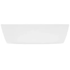 Waschbecken Oval ohne Überlauf 50,5x38,5x13,5 cm Weiß aus Keramik LuxeBath-ECD Germany Online