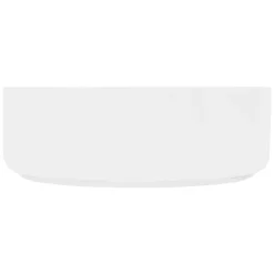 Waschbecken Rund ohne Überlauf Ø 35,5x12 cm Weiß aus Keramik-ECD Germany Clearance