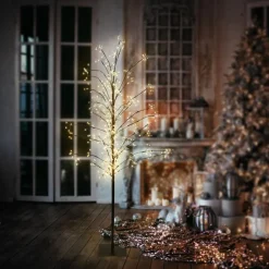 Weihnachtsdeko LED Baum mit 360 warmweißen LEDs IP44 150 cm-ECD Germany Hot